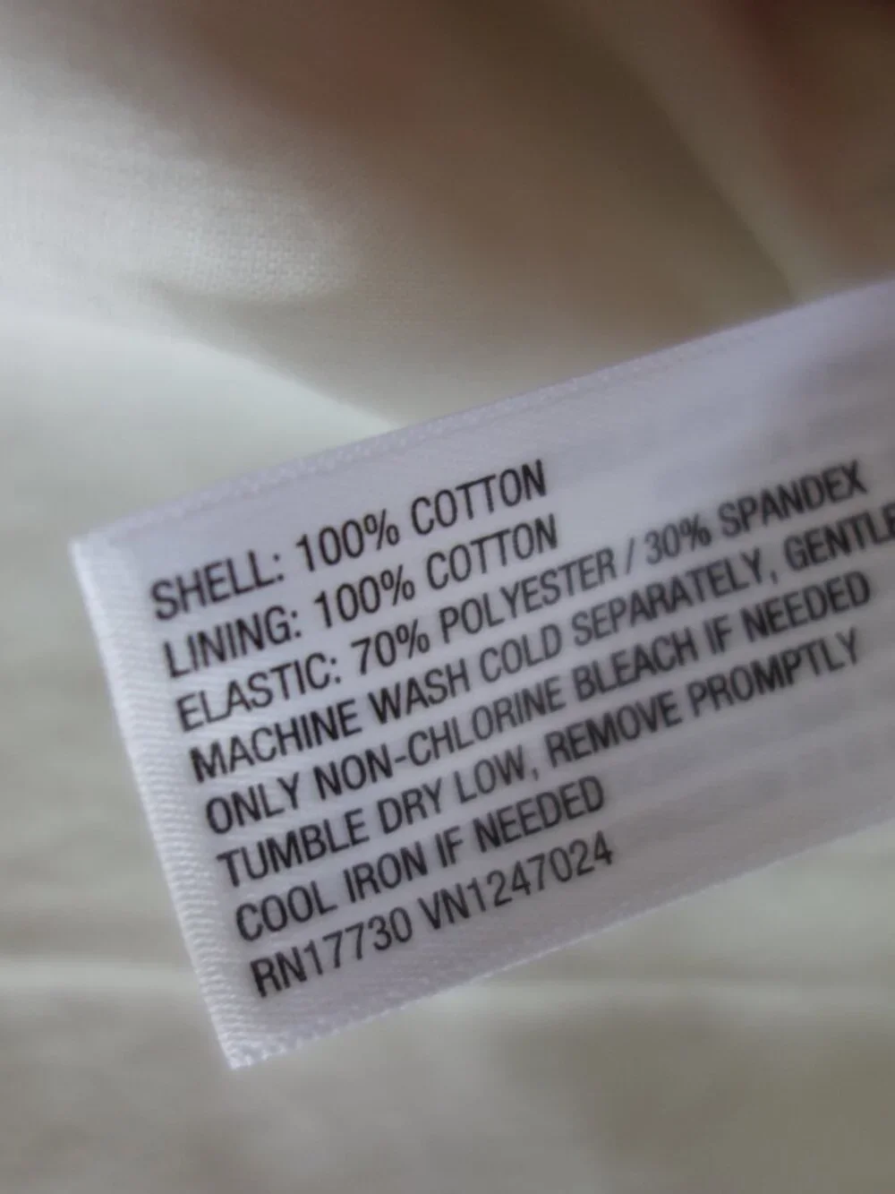 NWT UNIVERSAL THREAD Strapless Smocked Mini Dress – Cream Shell – Med - Picture 8 of 8